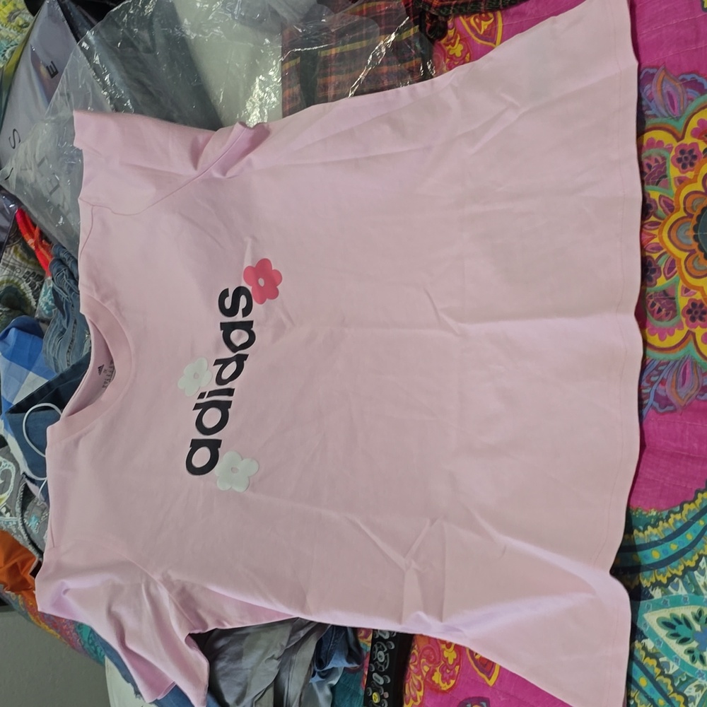 Women's adidas Linear Flower Graphic Tee